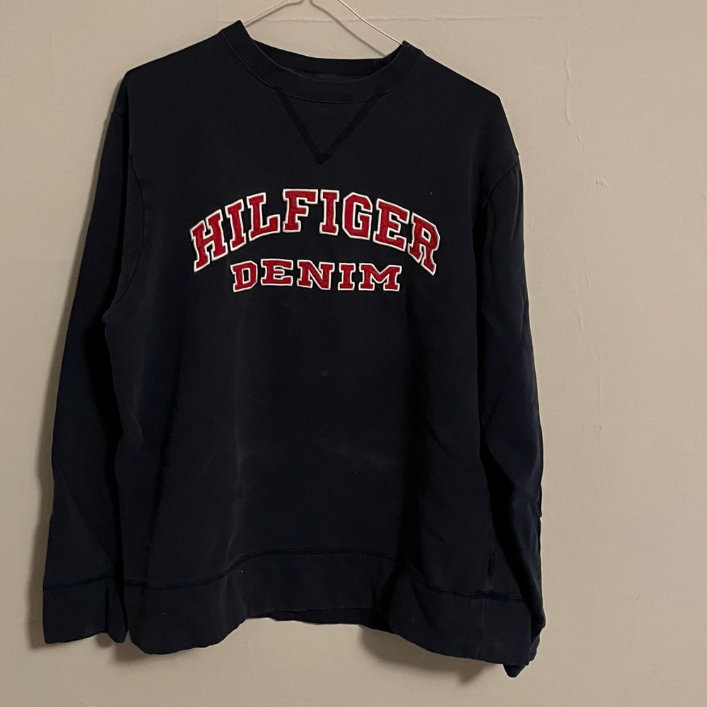 Tommy hilfigier crew neck sweat shirt